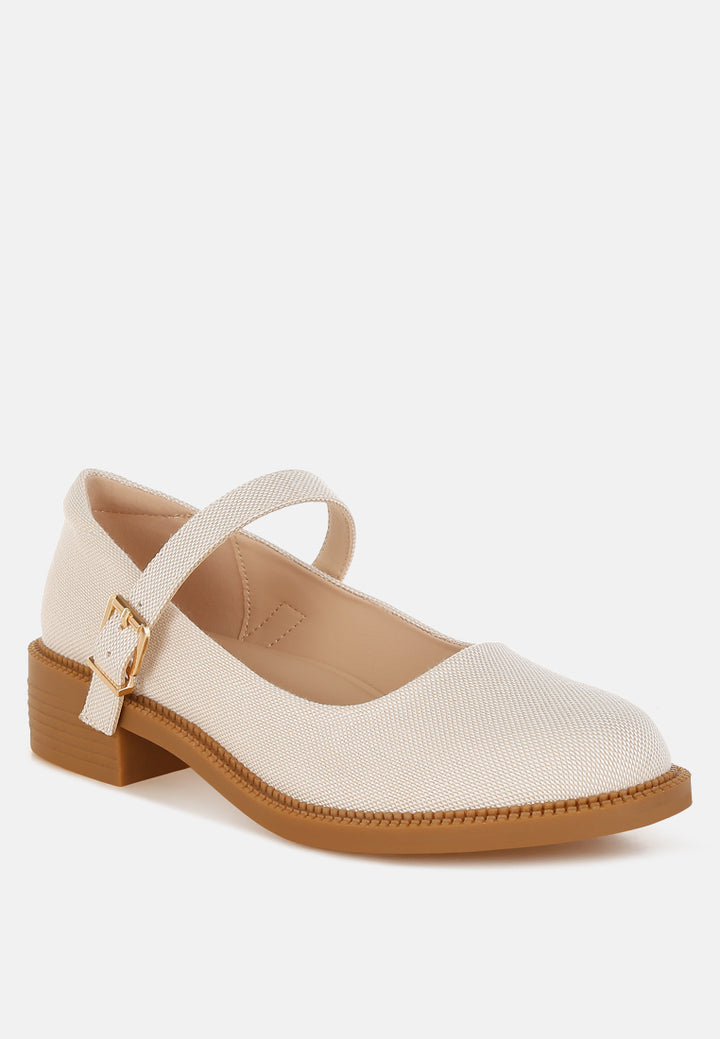 bibeta canvas mary jane shoes#color_beige