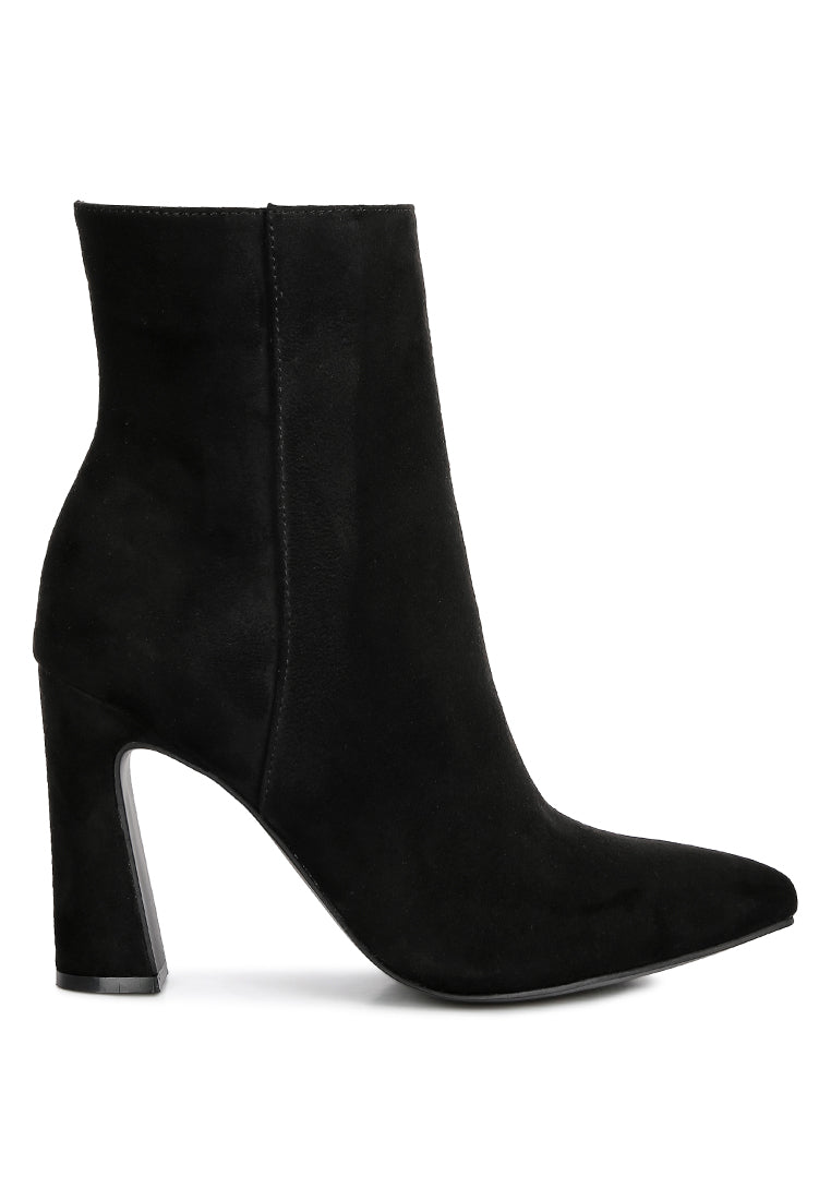 clubdate block heeled ankle boots#color_black