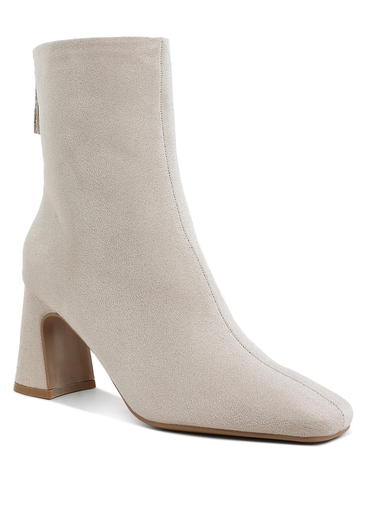 dimri square toe microfiber ankle boots#color_beige