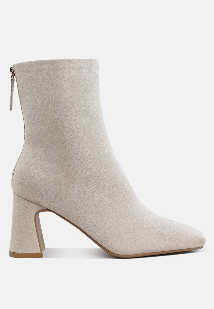 dimri square toe microfiber ankle boots#color_beige