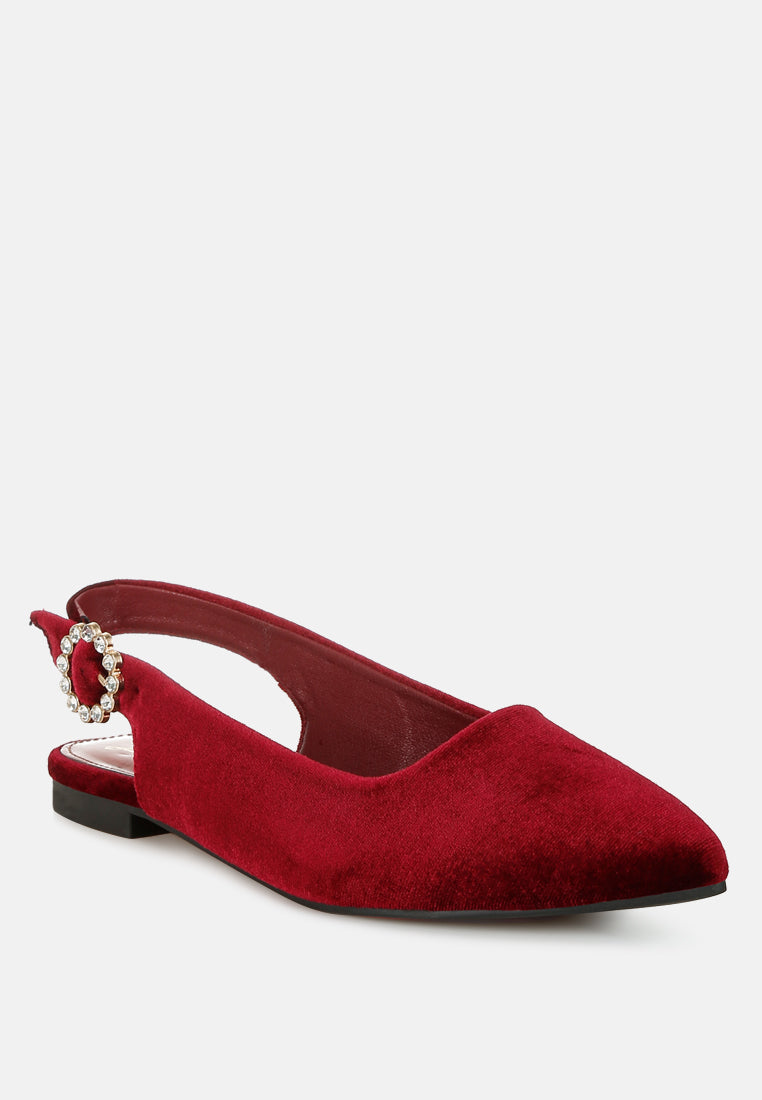 dolan velvet slingback flat sandals#color_dark-red