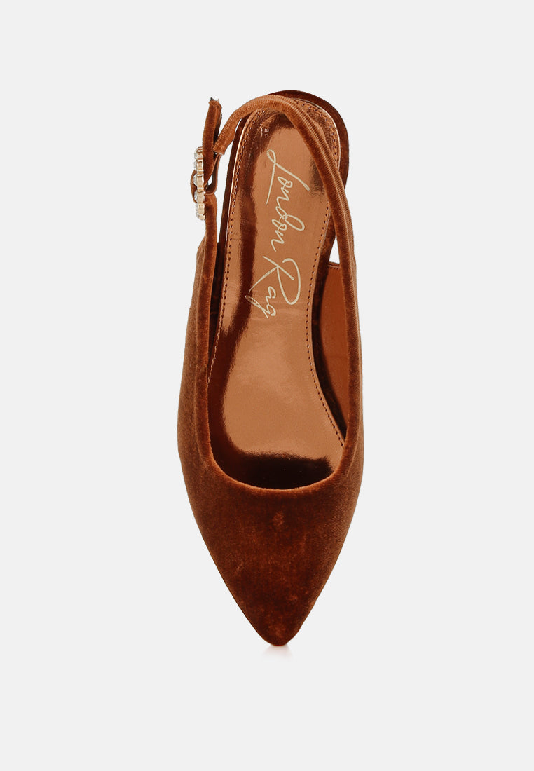 dolan velvet slingback flat sandals#color_brown