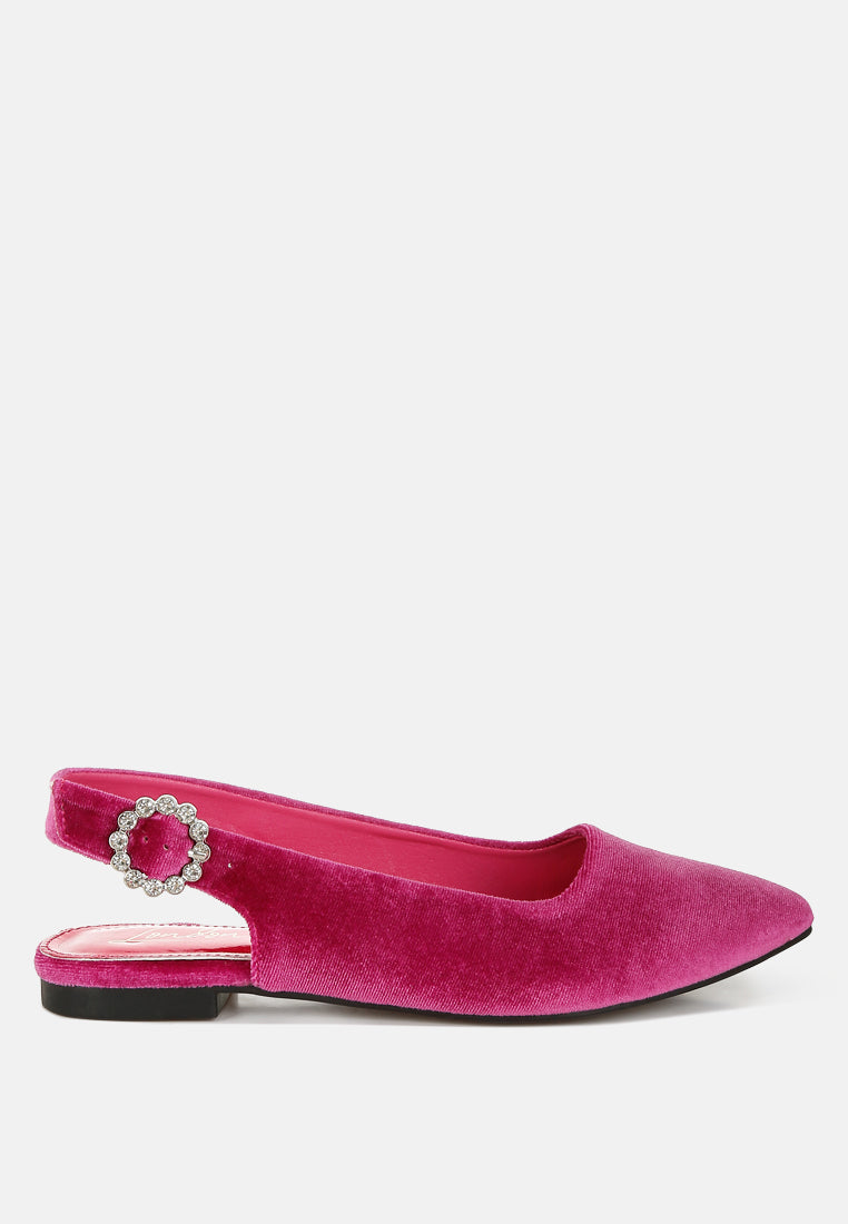 dolan velvet slingback flat sandals#color_fuchsia