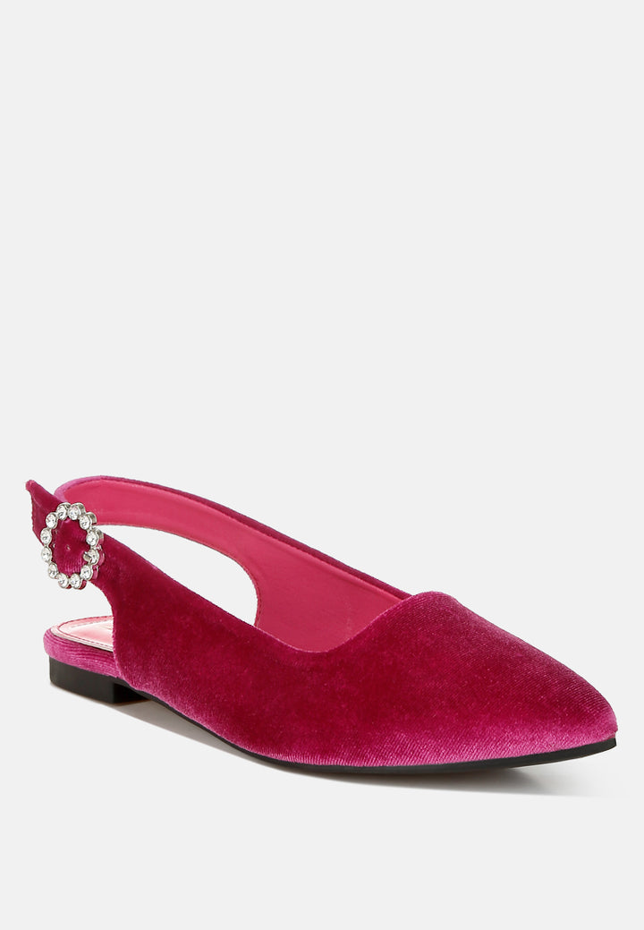 dolan velvet slingback flat sandals#color_fuchsia