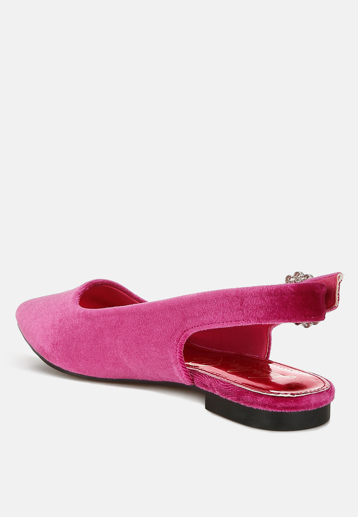 dolan velvet slingback flat sandals#color_fuchsia