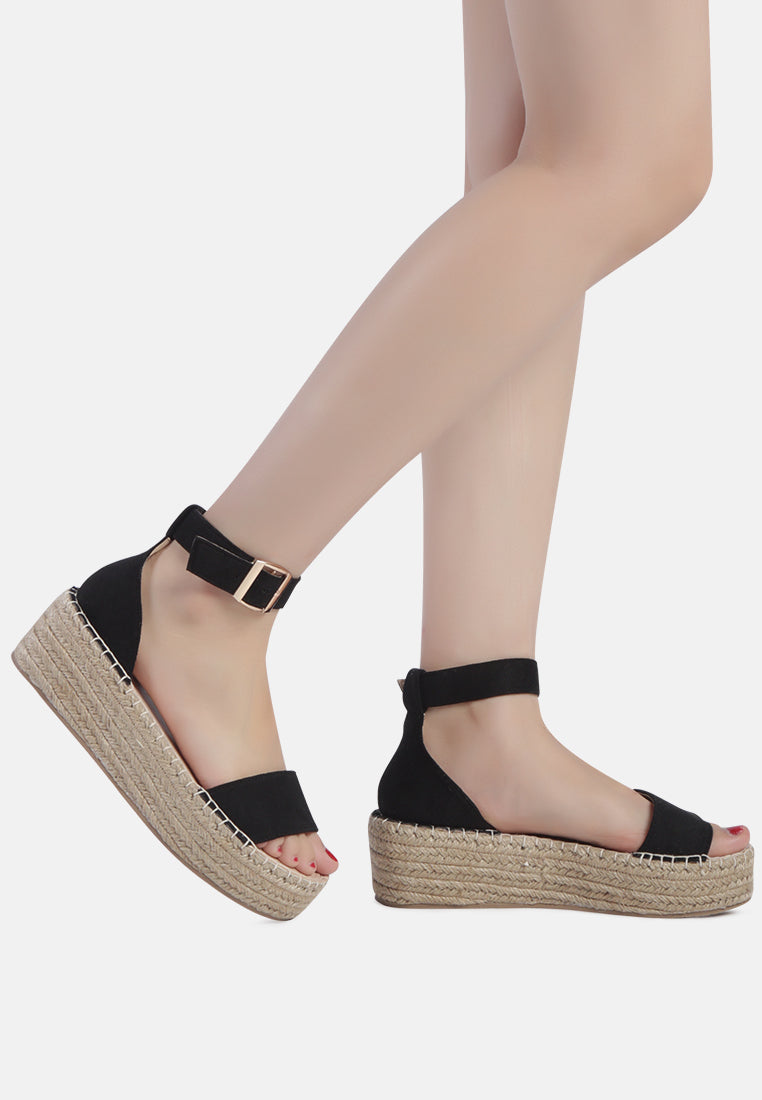 diyora espadrilles with braided platforms#color_black