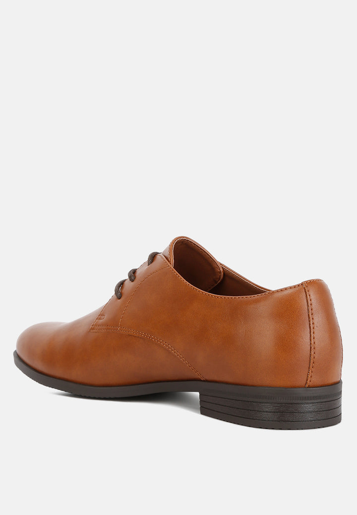 finch minimalist men derby shoes#color_dark-brown