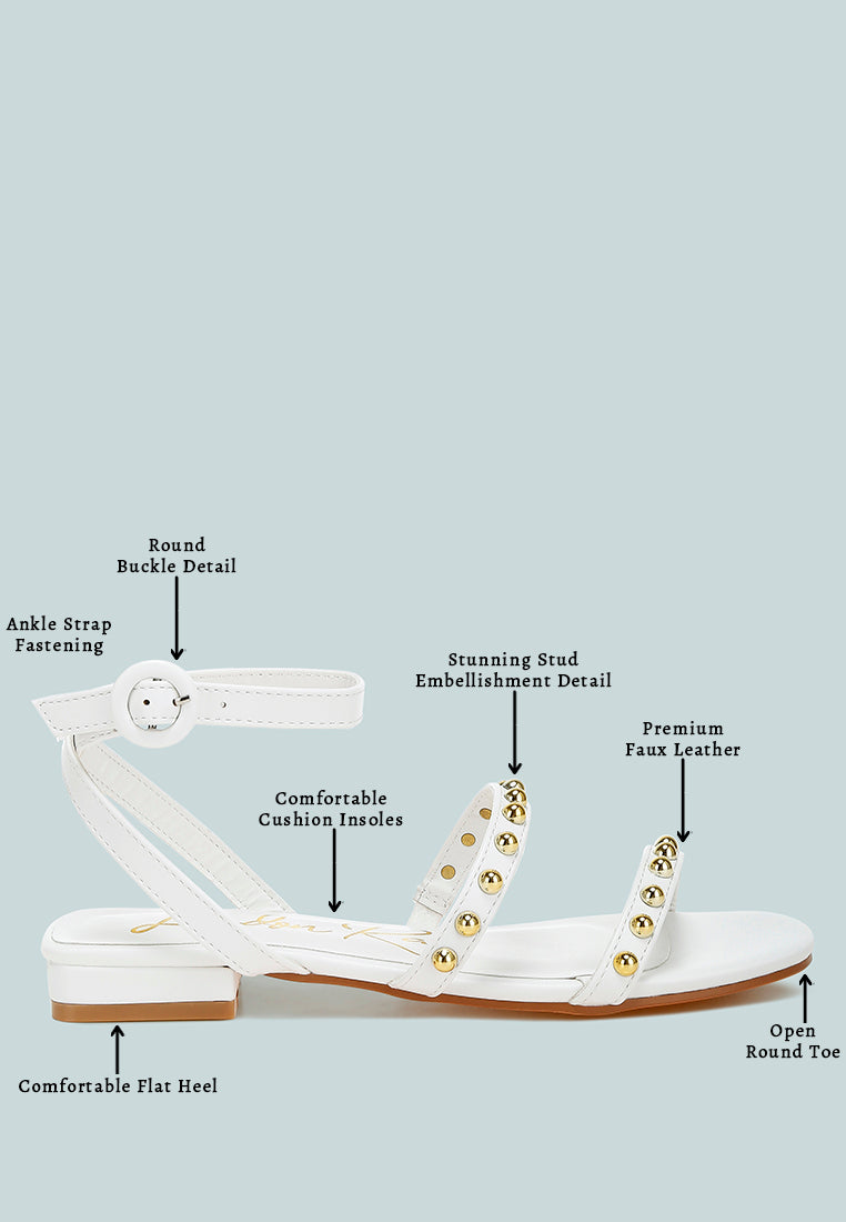 flippity studded ankle strap flat sandals#color_off-white