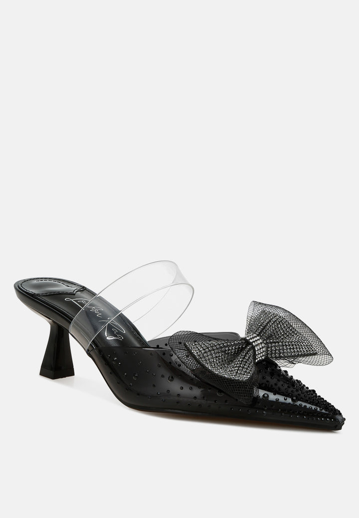 freja embellished bow kitten heels#color_black