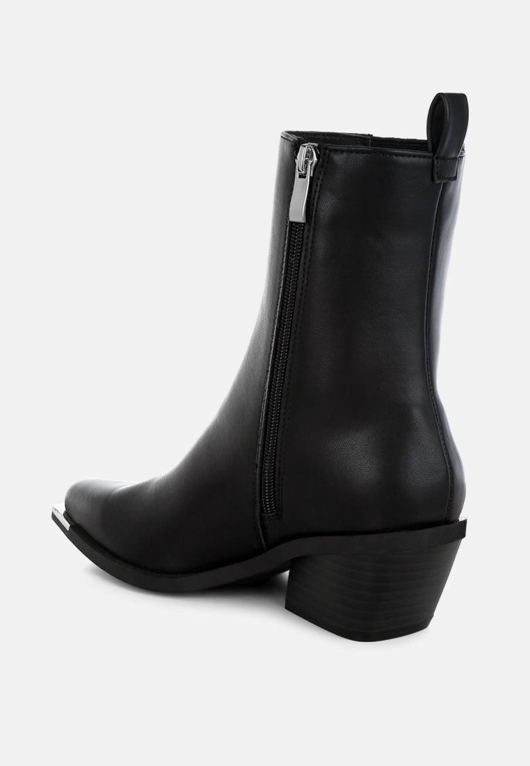 jeffers high ankle chelsea boots#color_black