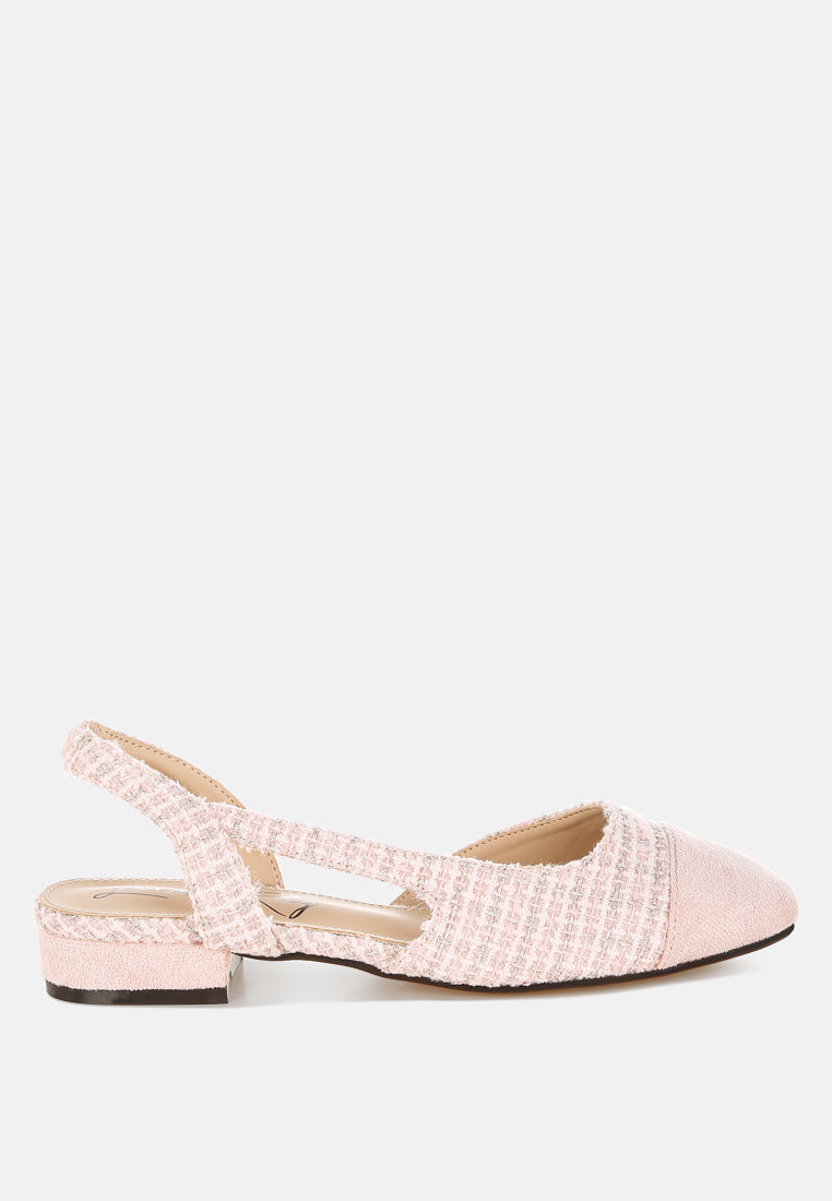 karita tweed slingback sandals#color_pink