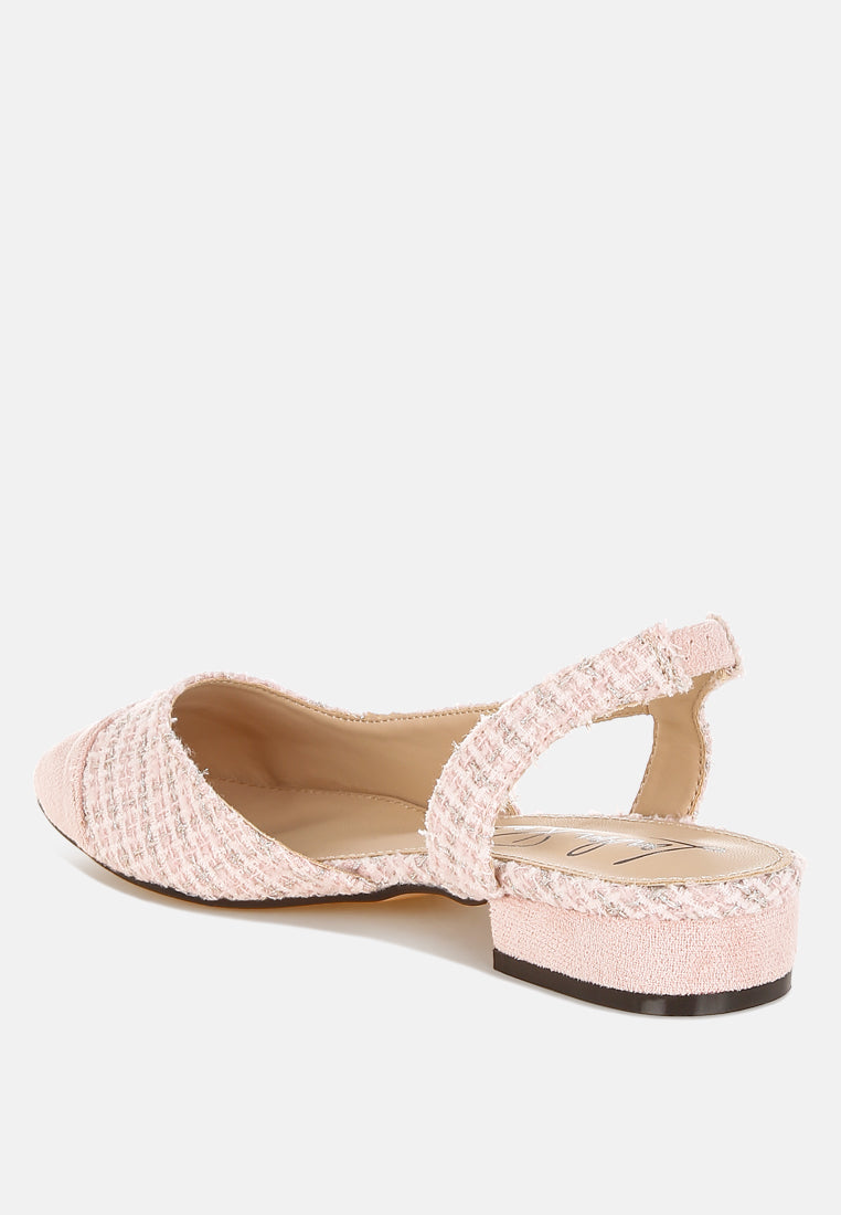 karita tweed slingback sandals#color_pink