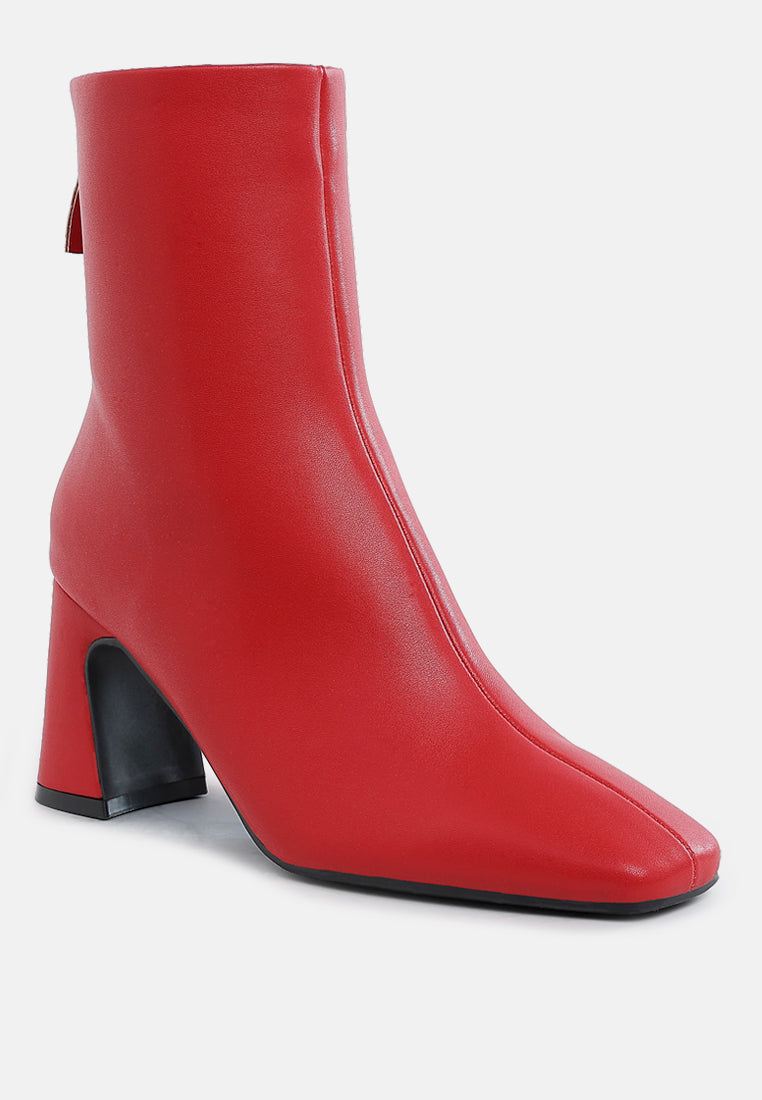 neapolitan faux leather square toe ankle boots#color_red