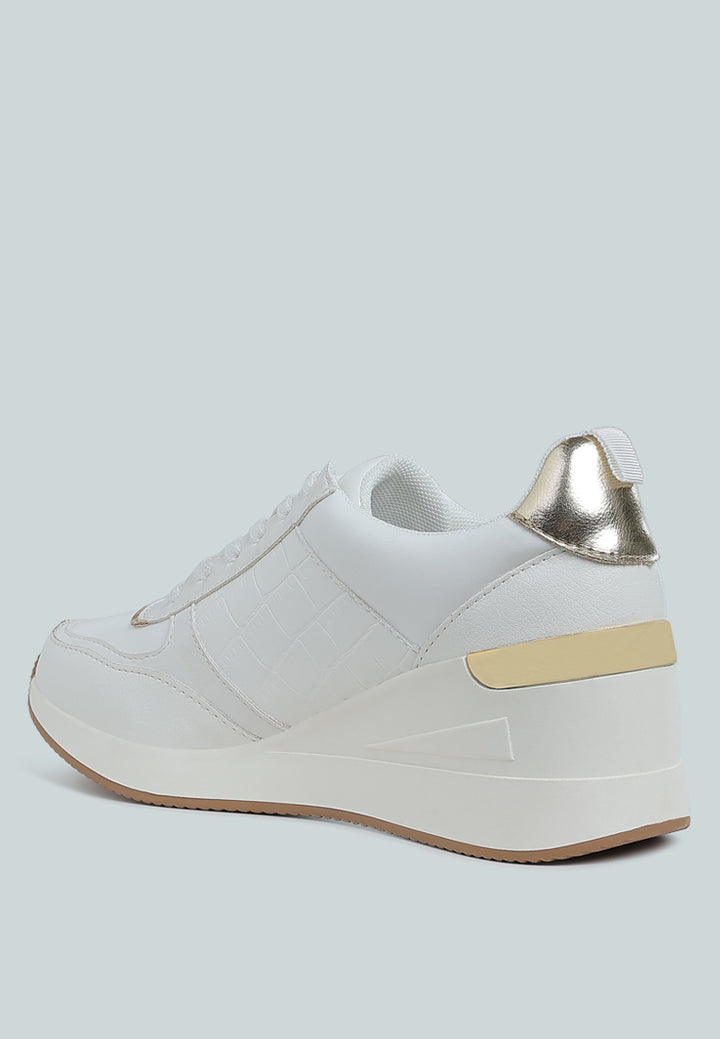 noltas chunky wedge heel sneaker#color_white