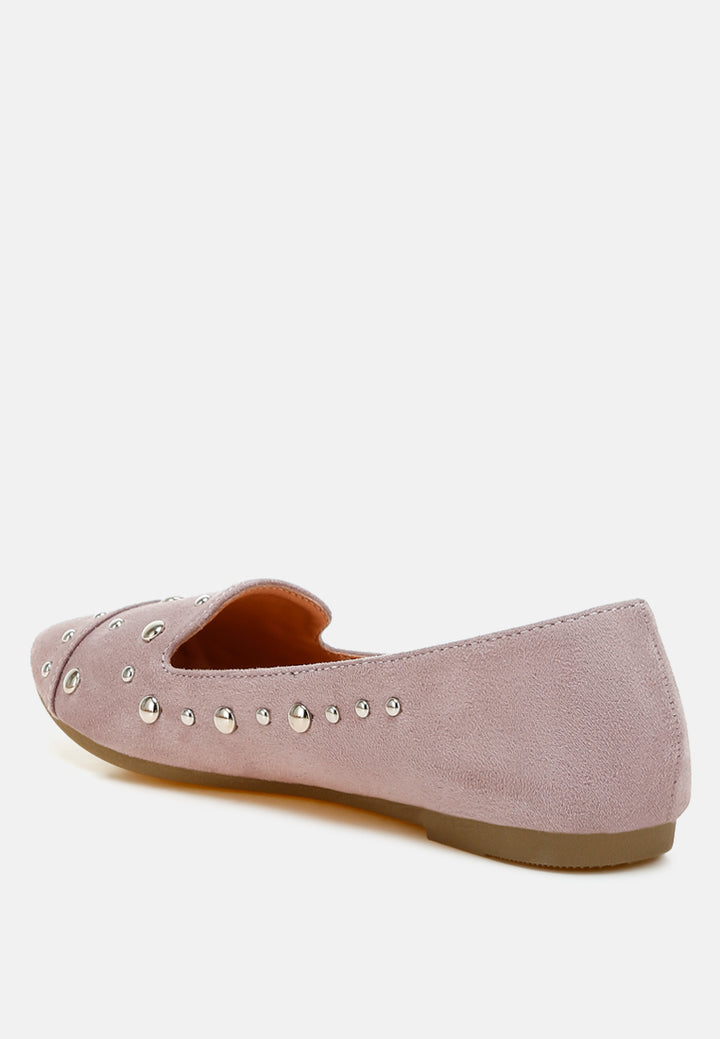 olesia stud emebllished ballet flats#color_lilac