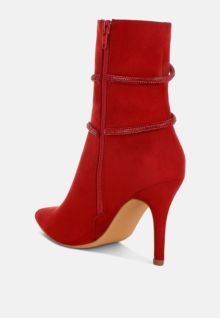 roda rhinestone wrap-around stiletto boots#color_red