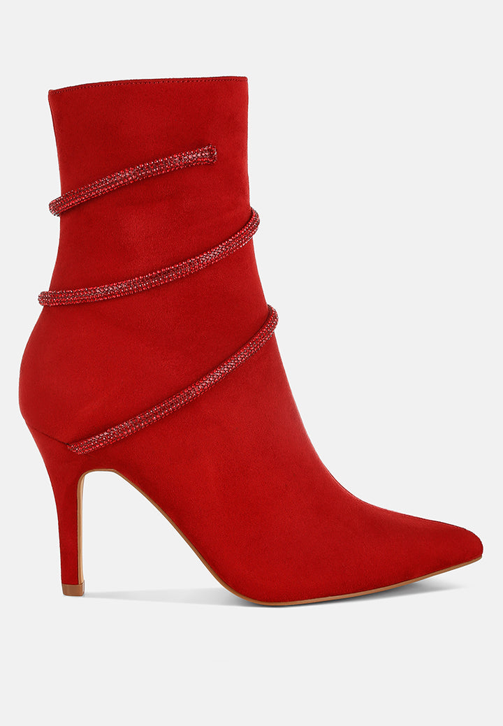 roda rhinestone wrap-around stiletto boots#color_red