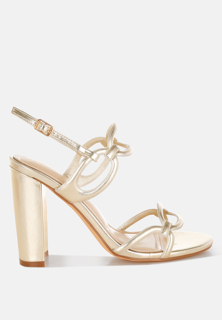 ryzah metallic cut out chain sandals#color_gold