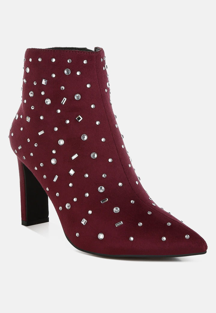 sakura diamante embellished microfiber boots#color_burgundy