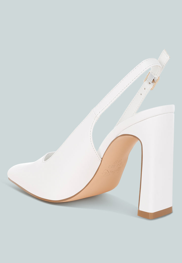 sarka pointy toe slingback pumps#color_white