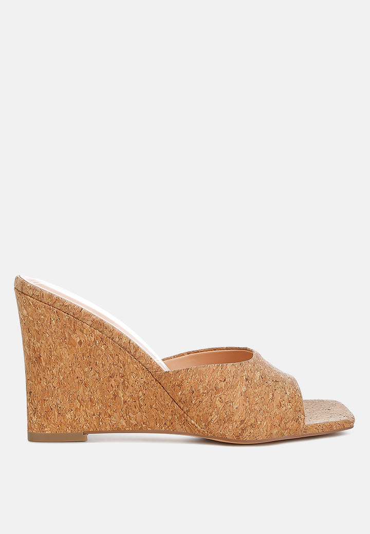 shiloy cork wedge sandals#color_natural