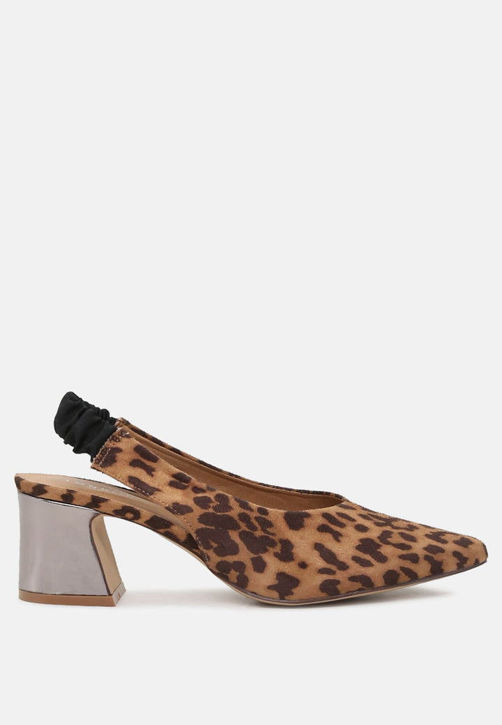 caroline sling back pumps with mid heel#color_leopard