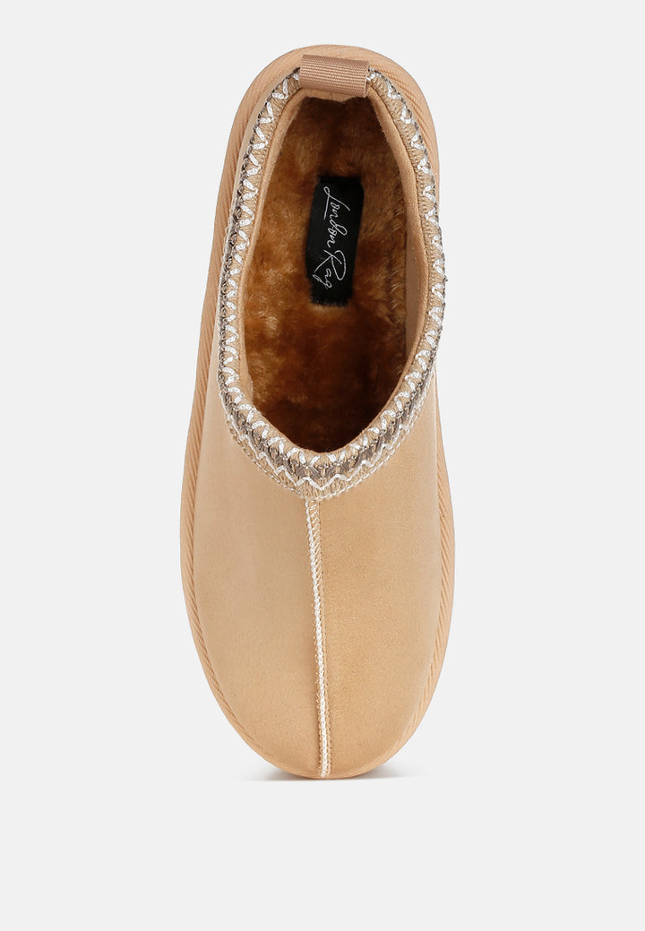 struter embroidered platform fur classic slip-on#color_beige