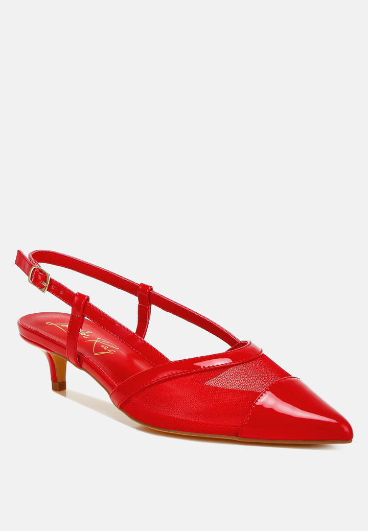 temptress mesh slingback sandals#color_red