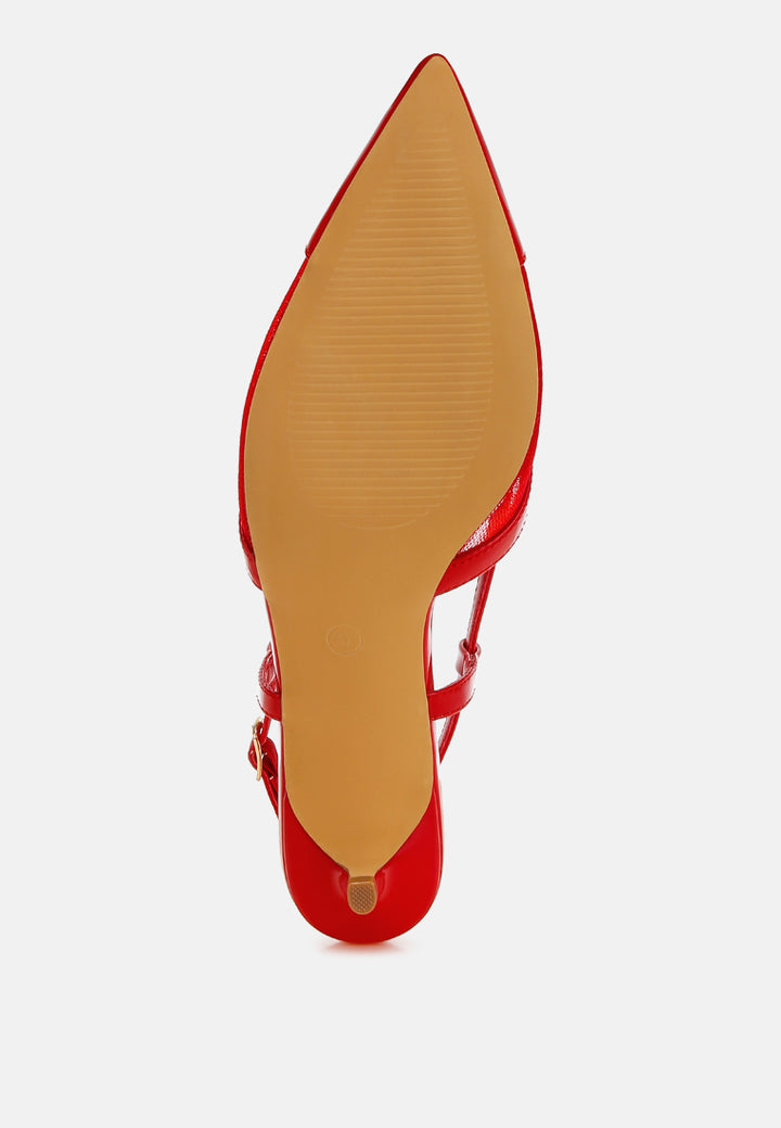 temptress mesh slingback sandals#color_red