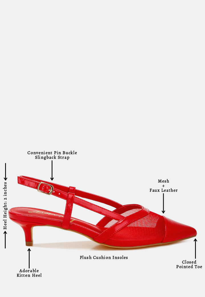 temptress mesh slingback sandals#color_red