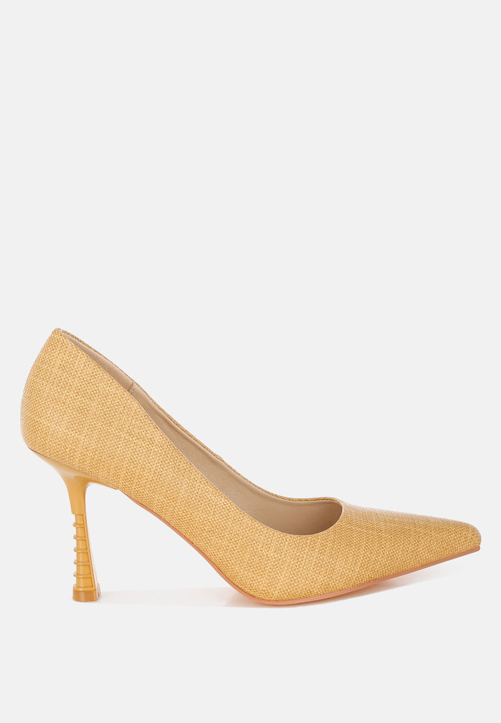 zuzana pointy toe pumps#color_beige