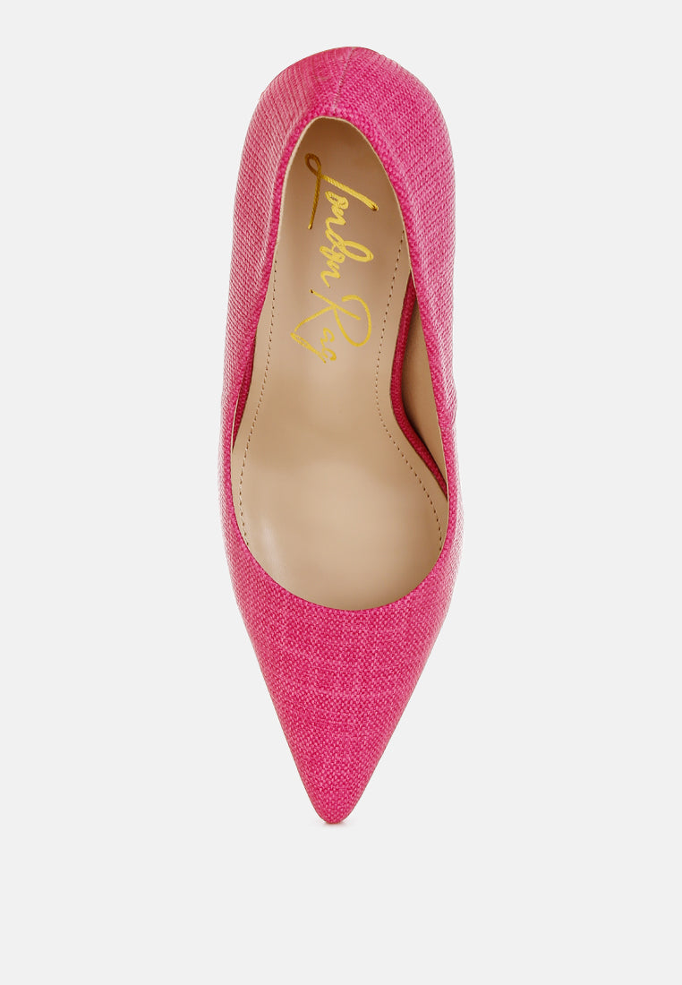 zuzana pointy toe pumps#color_pink