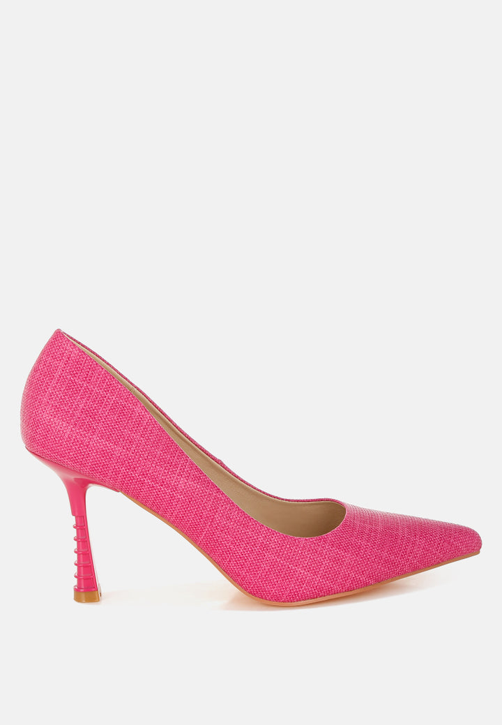 zuzana pointy toe pumps#color_pink