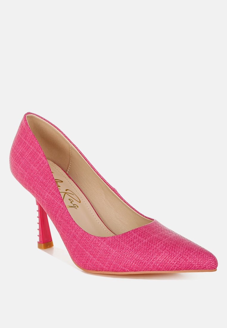 zuzana pointy toe pumps#color_pink