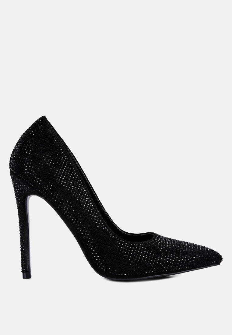 alter ego diamante set high heeled pumps#color_black