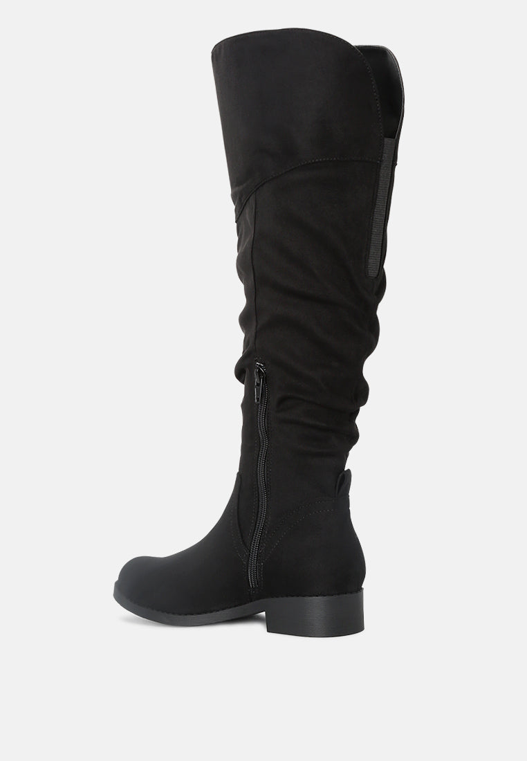 dexter knee high boots#color_black