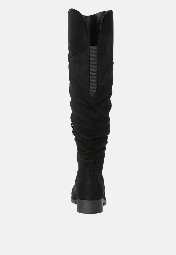 dexter knee high boots#color_black