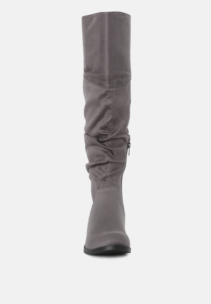 dexter knee high boots#color_grey